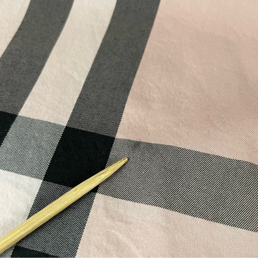 Burberry London Shirt Men’s 3XL Nova Check Pink Plaid Button Up Long Sleeve 1417 - Picture 9 of 12